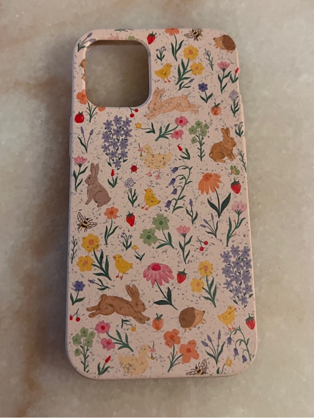 Pela - Seashell Flourish (Florals)- iPhone 12 Mini Case (Brand New)